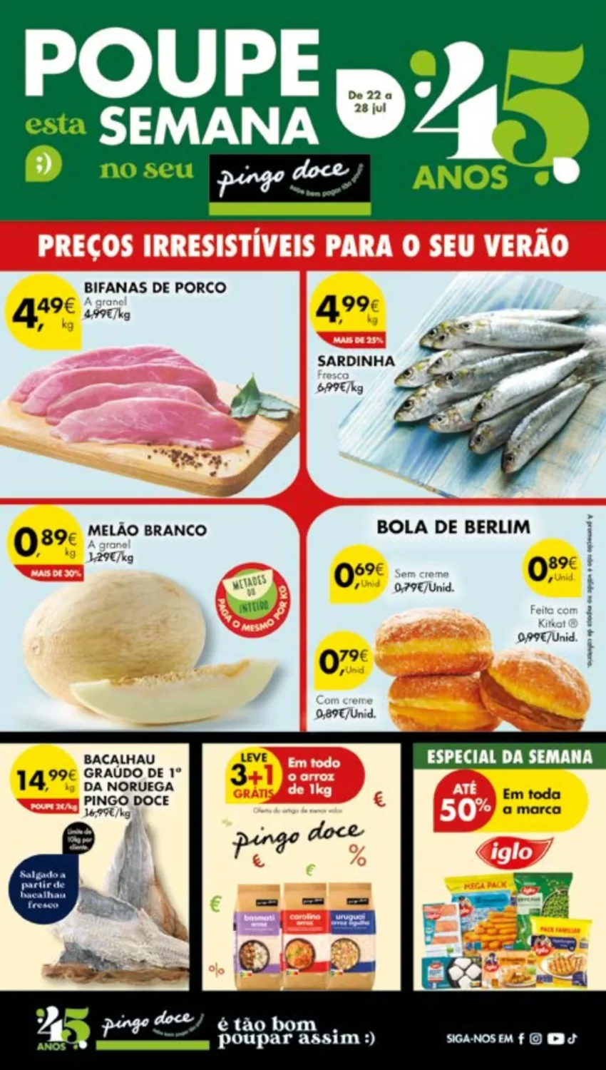 Página do Antevisão Folheto Pingo Doce