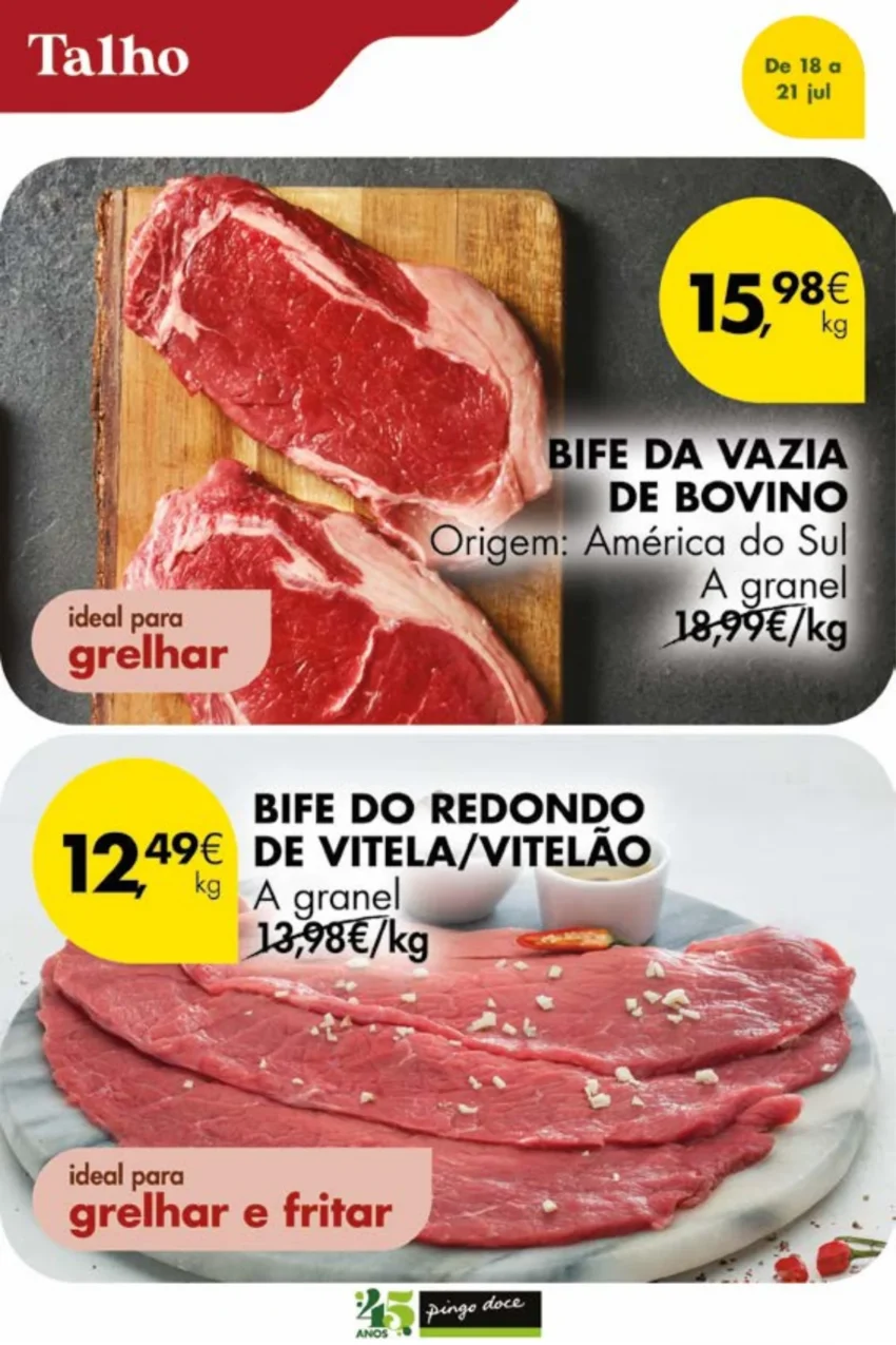 Página do Antevisão Folheto Pingo Doce Fim Semana