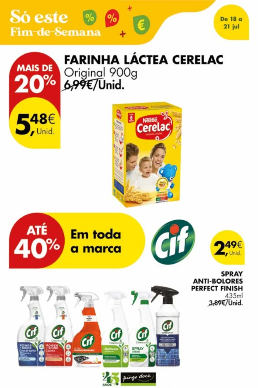 Página do Antevisão Folheto Pingo Doce Fim Semana