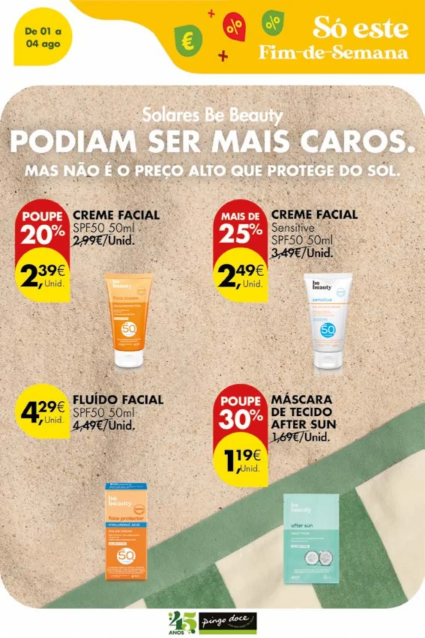 Página do Antevisão Folheto Pingo Doce Fim Semana