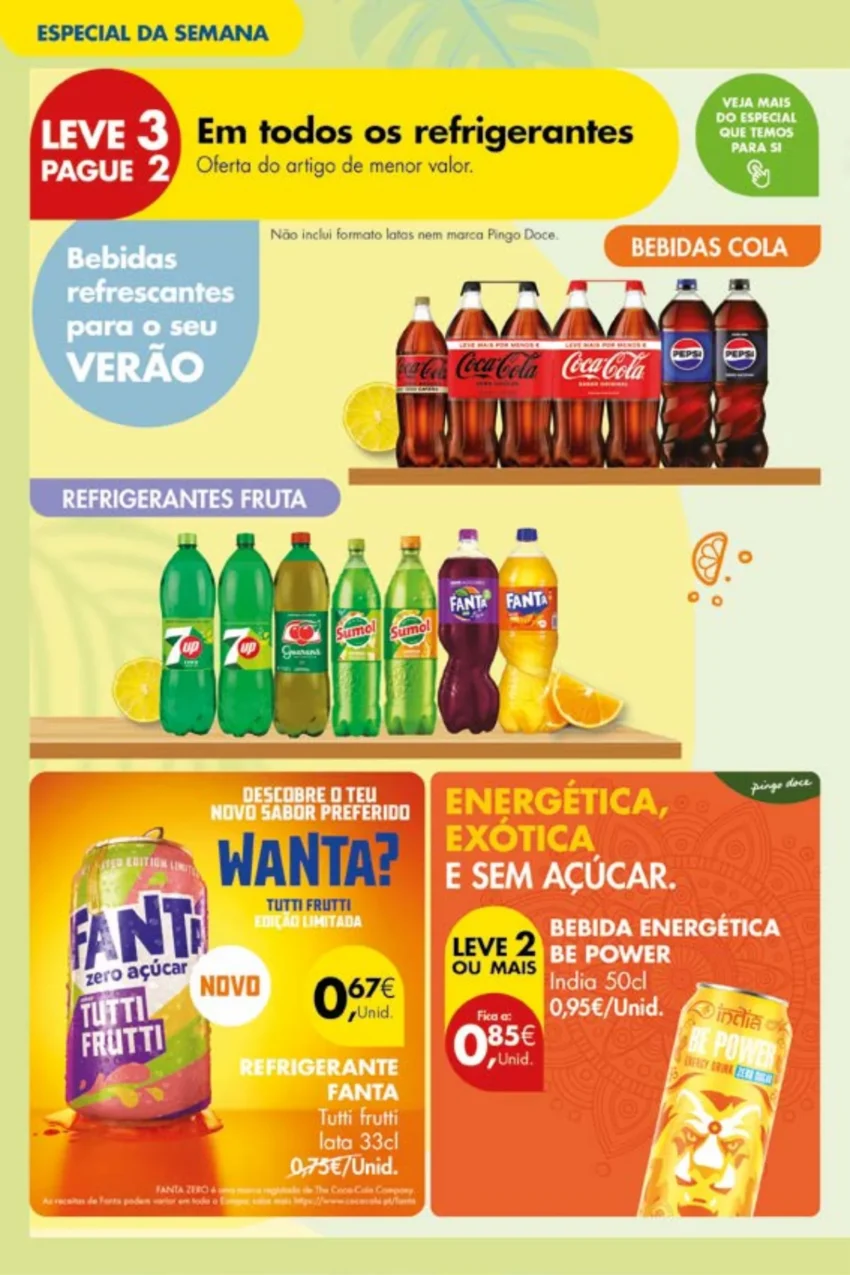 Página do Antevisão Folheto Pingo Doce Fim Semana