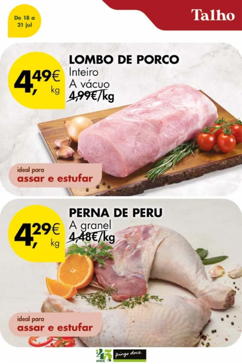 Página do Antevisão Folheto Pingo Doce Fim Semana