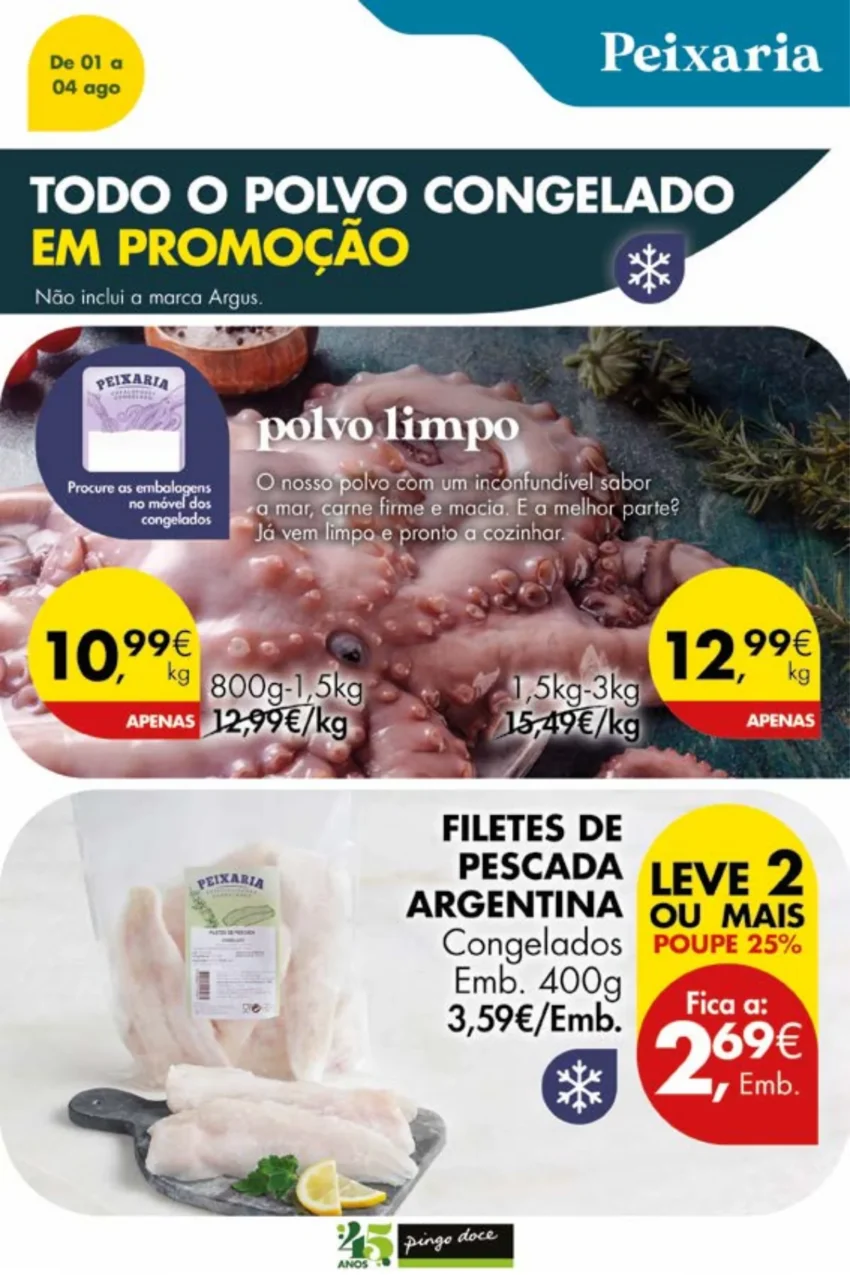 Página do Antevisão Folheto Pingo Doce Fim Semana
