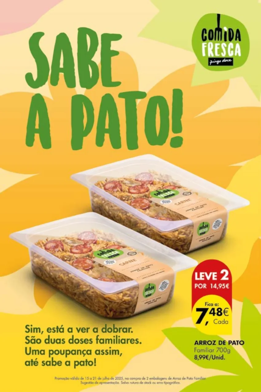 Página do Antevisão Folheto Pingo Doce Fim Semana