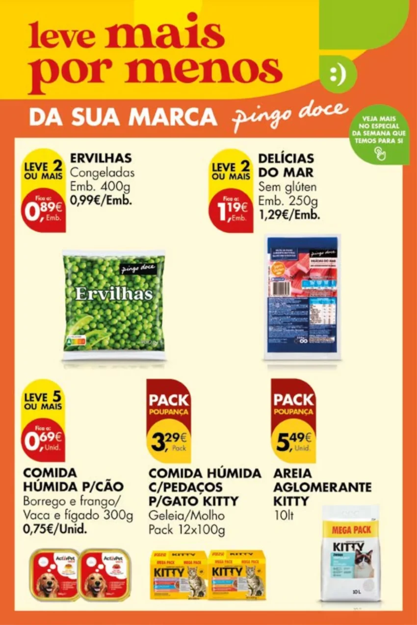 Página do Antevisão Folheto Pingo Doce Fim Semana
