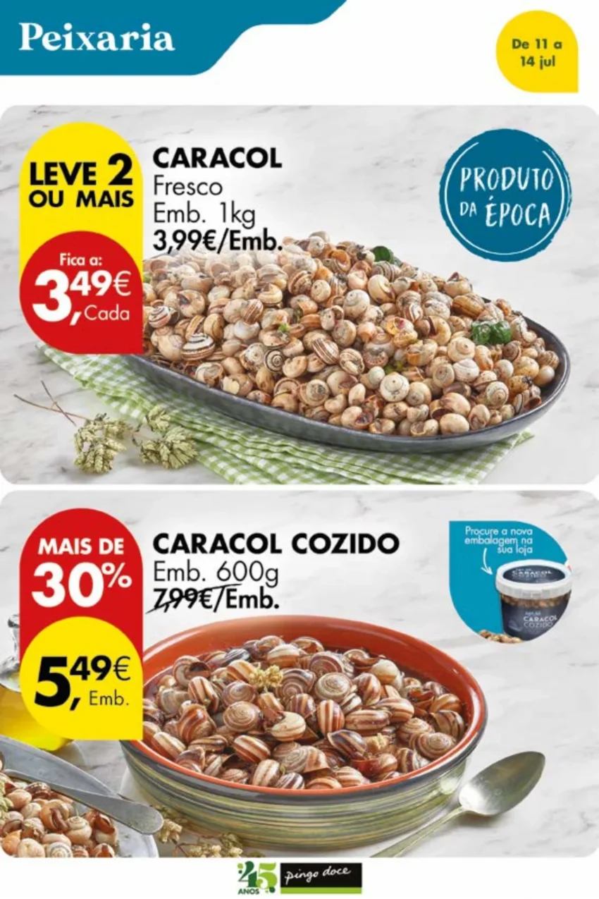 Página do Antevisão Folheto Pingo Doce Fim Semana