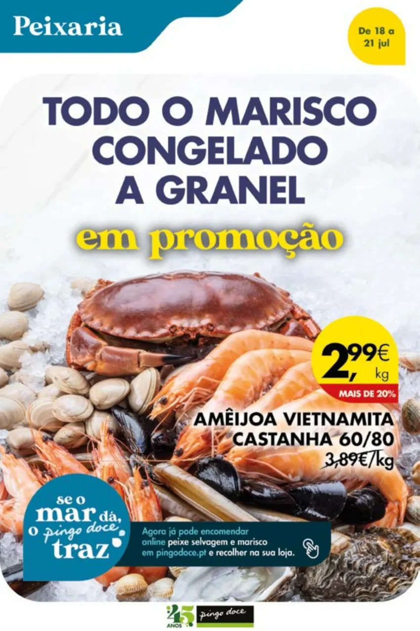 Página do Antevisão Folheto Pingo Doce Fim Semana