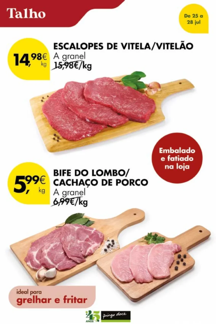 Página do Antevisão Folheto Pingo Doce Fim Semana