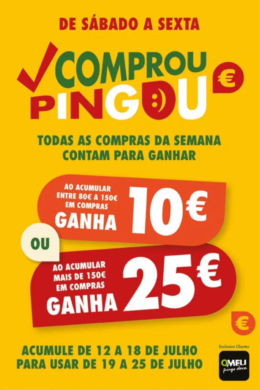 Página do Folheto Acumulador Pingo Doce