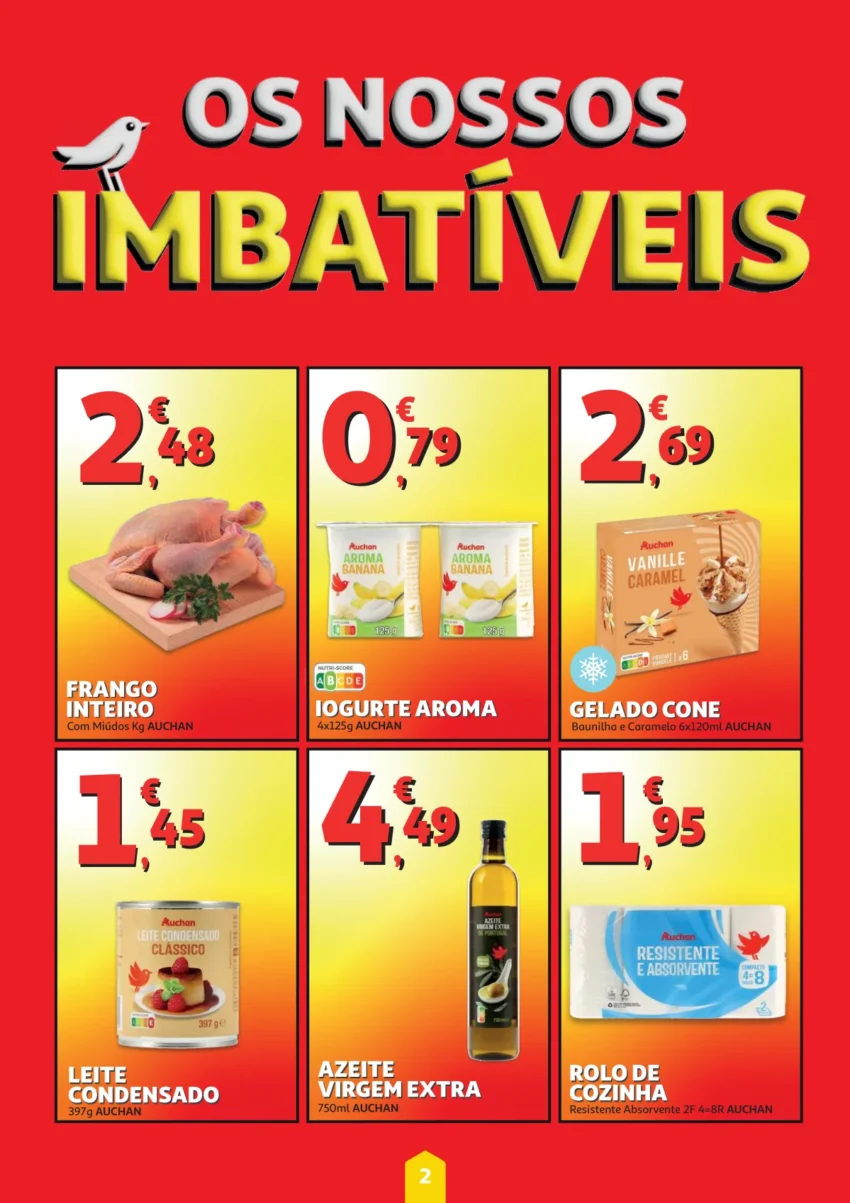 Página do Folheto Auchan