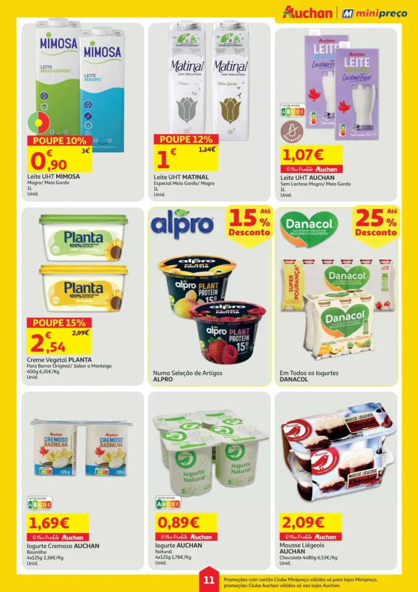 Página do Folheto Auchan