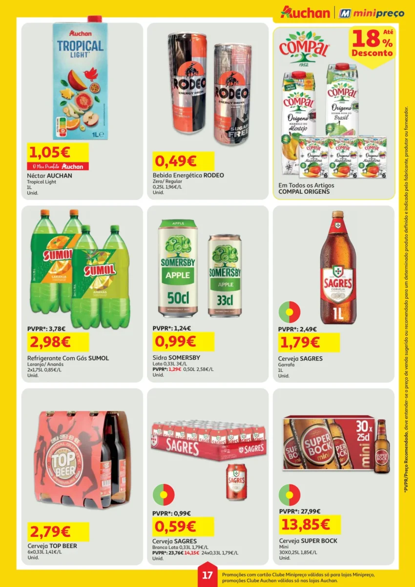 Página do Folheto Auchan