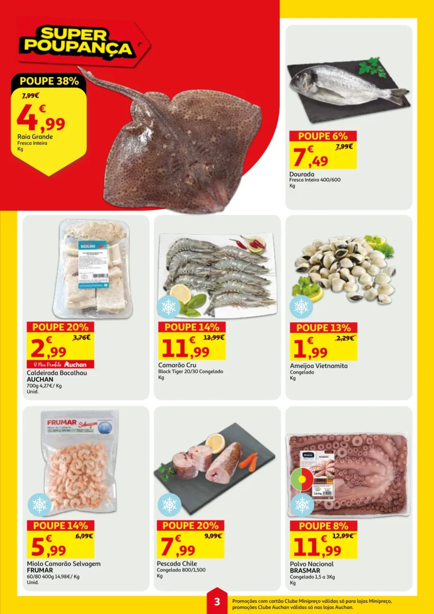 Página do Folheto Auchan