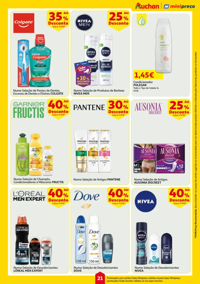 Página do Folheto Auchan