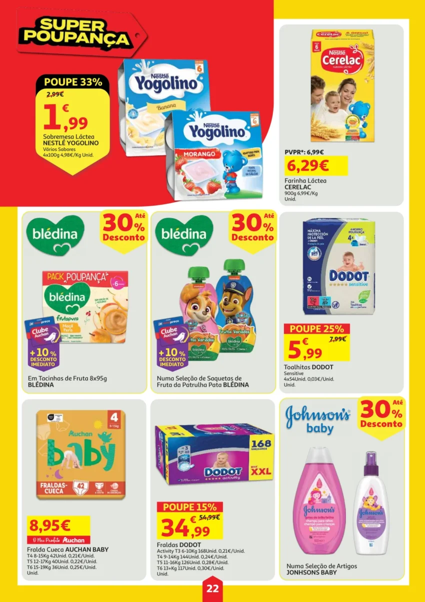 Página do Folheto Auchan