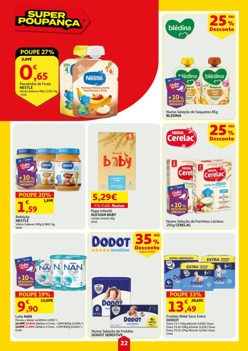 Página do Folheto Auchan