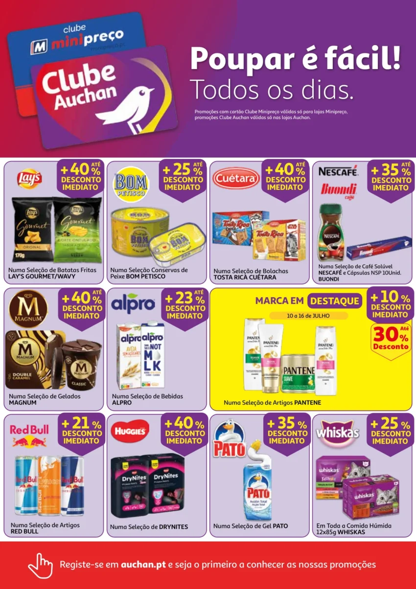 Página do Folheto Auchan