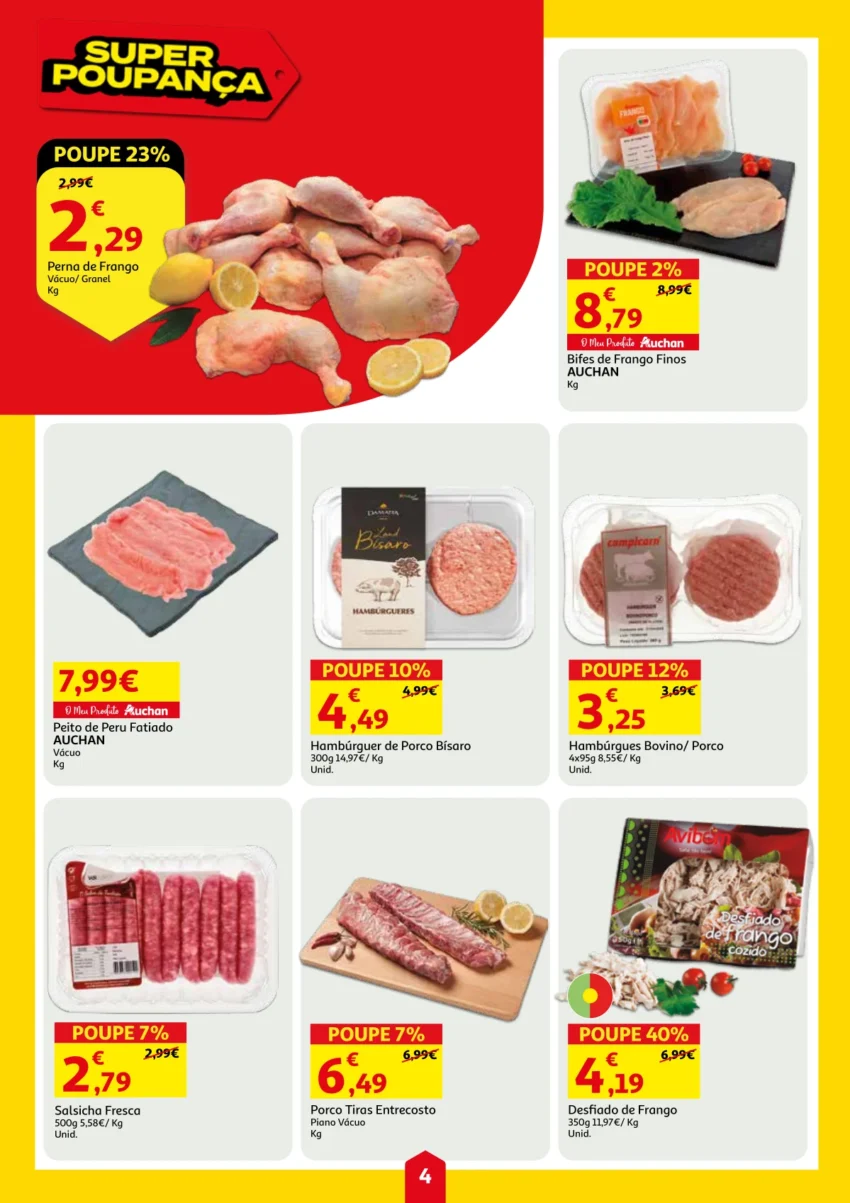 Página do Folheto Auchan