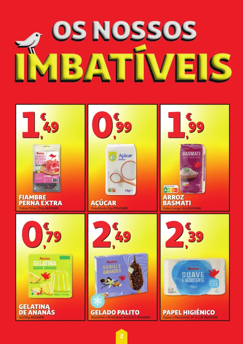Página do Folheto Auchan Minipreço