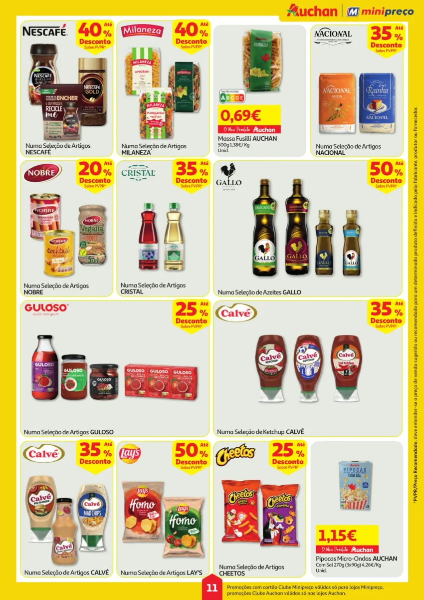 Página do Folheto Auchan Minipreço