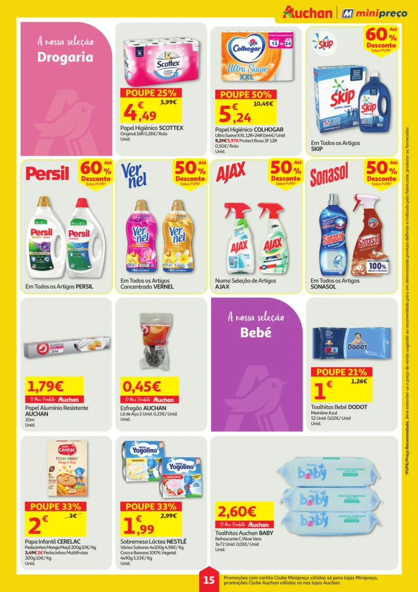 Página do Folheto Auchan Minipreço