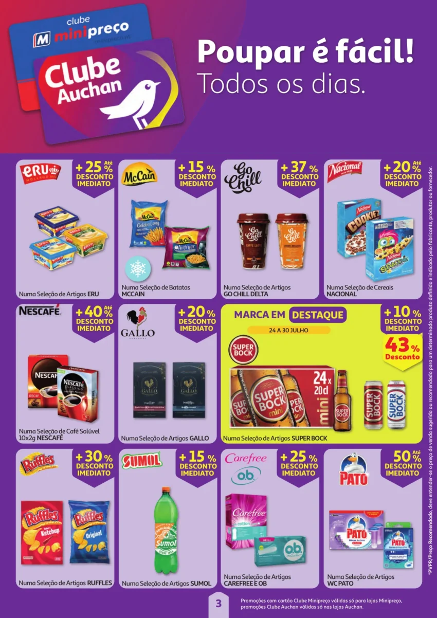 Página do Folheto Auchan Minipreço