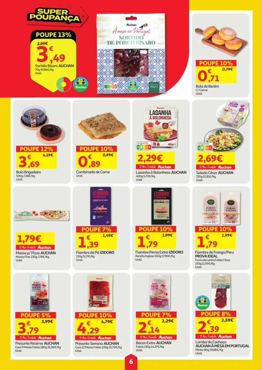 Página do Folheto Auchan Minipreço