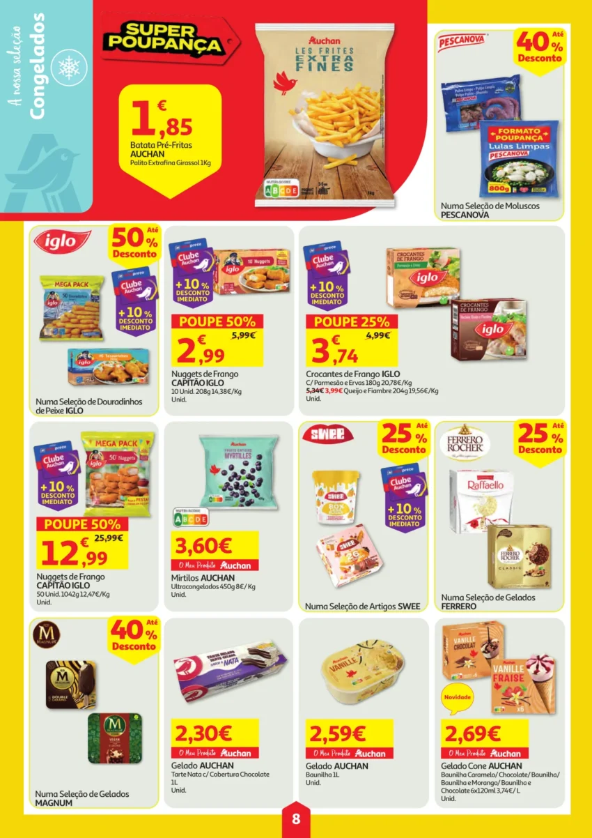 Página do Folheto Auchan Minipreço