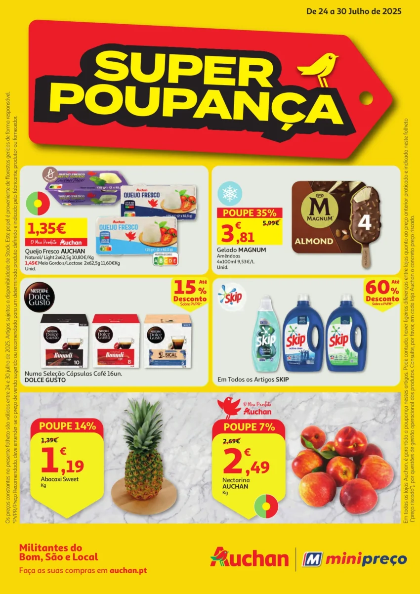 Página do Folheto Auchan Minipreço