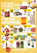 Página do Folheto Continente Fim Semana