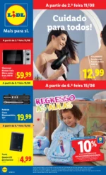 Página do Antevisão Folheto LiDL Novidades