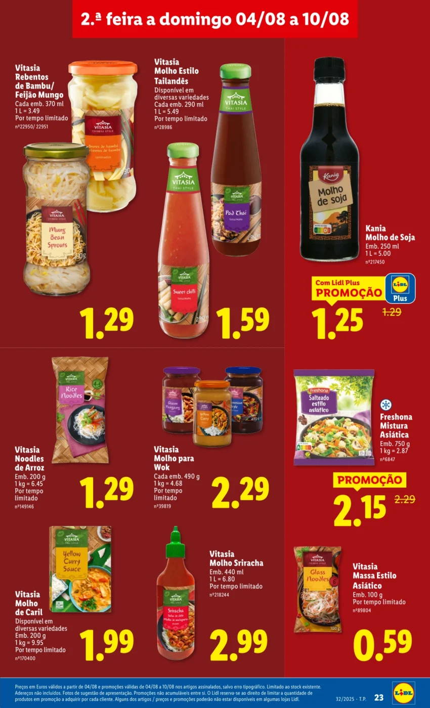 Página do Antevisão Folheto LiDL Promoções