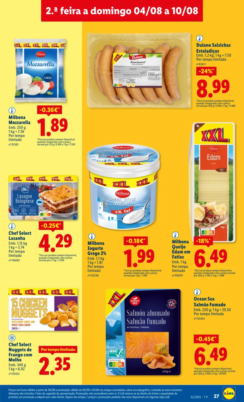 Página do Antevisão Folheto LiDL Promoções