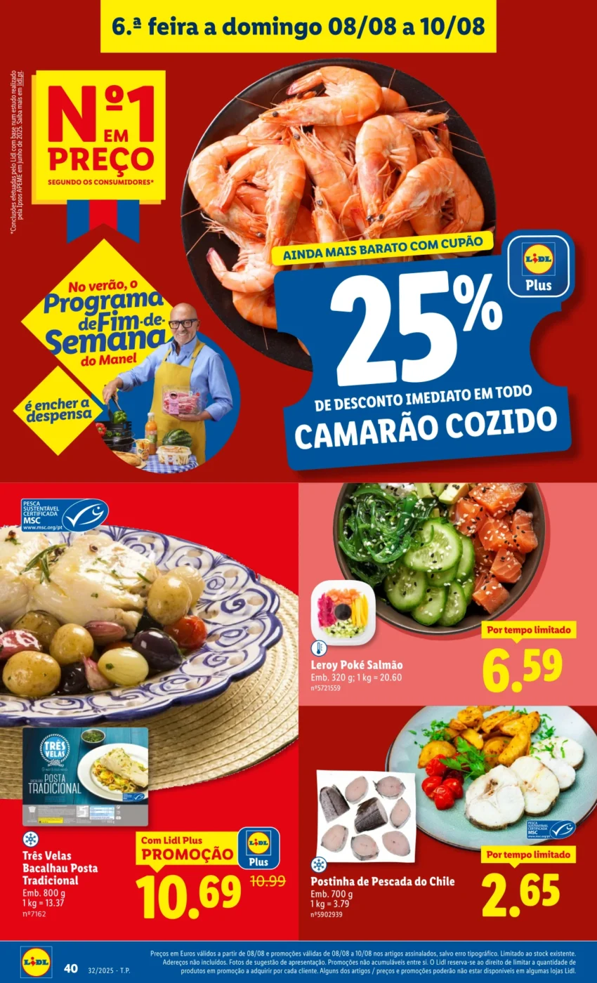 Página do Antevisão Folheto LiDL Promoções