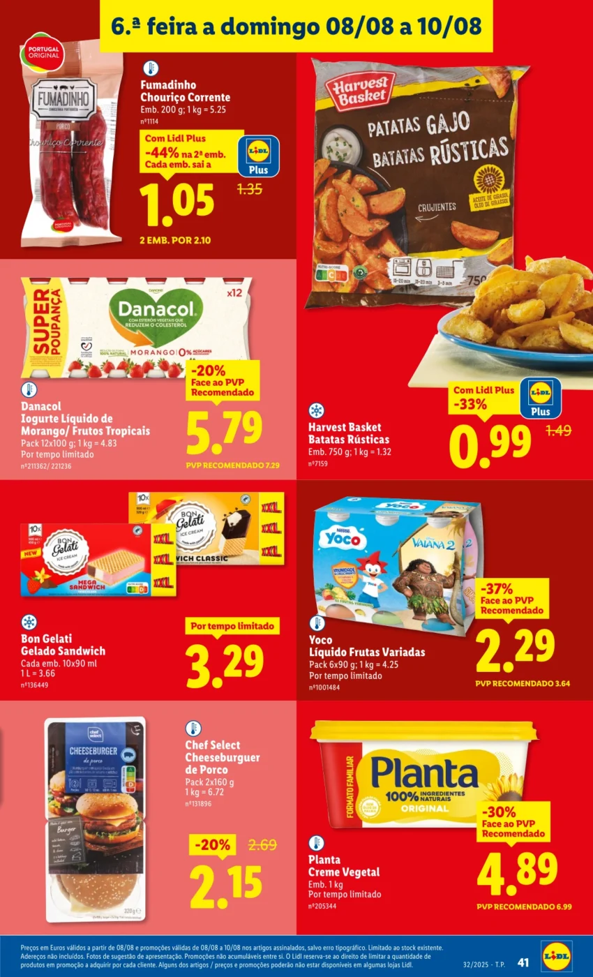 Página do Antevisão Folheto LiDL Promoções