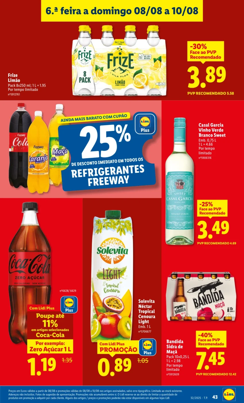 Página do Antevisão Folheto LiDL Promoções