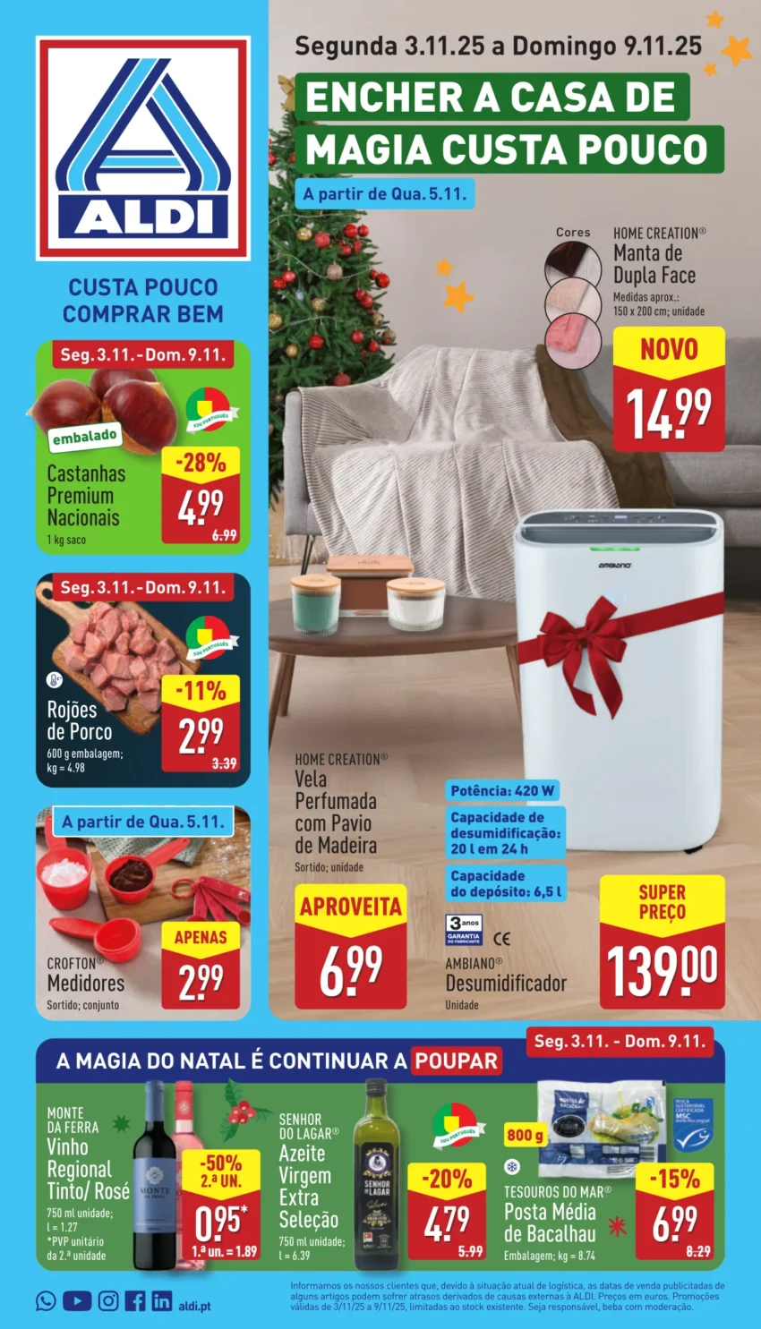 Página do Antevisão Folheto ALDI