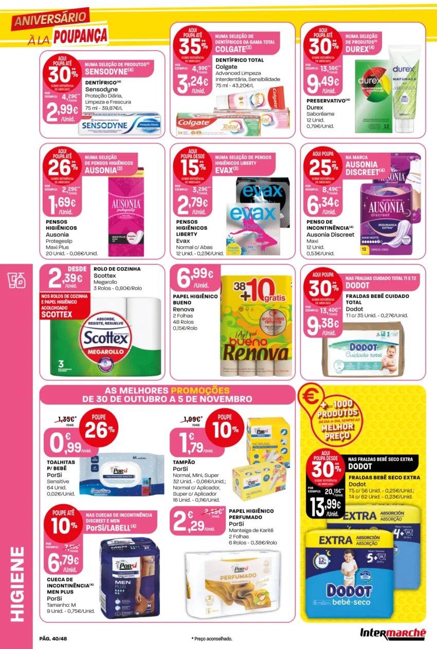 Página do Antevisão Folheto Intermarché