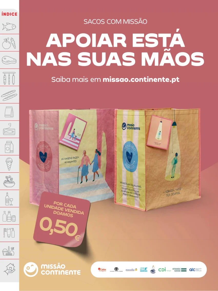 Página do Folheto Continente