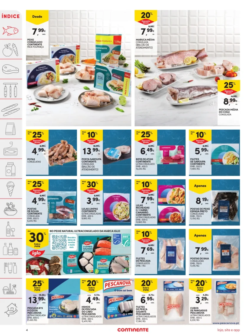 Página do Folheto Continente