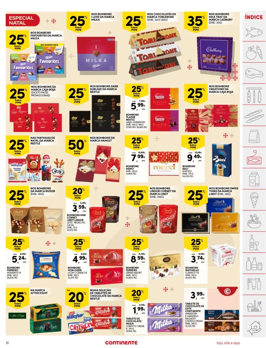 Página do Folheto Continente