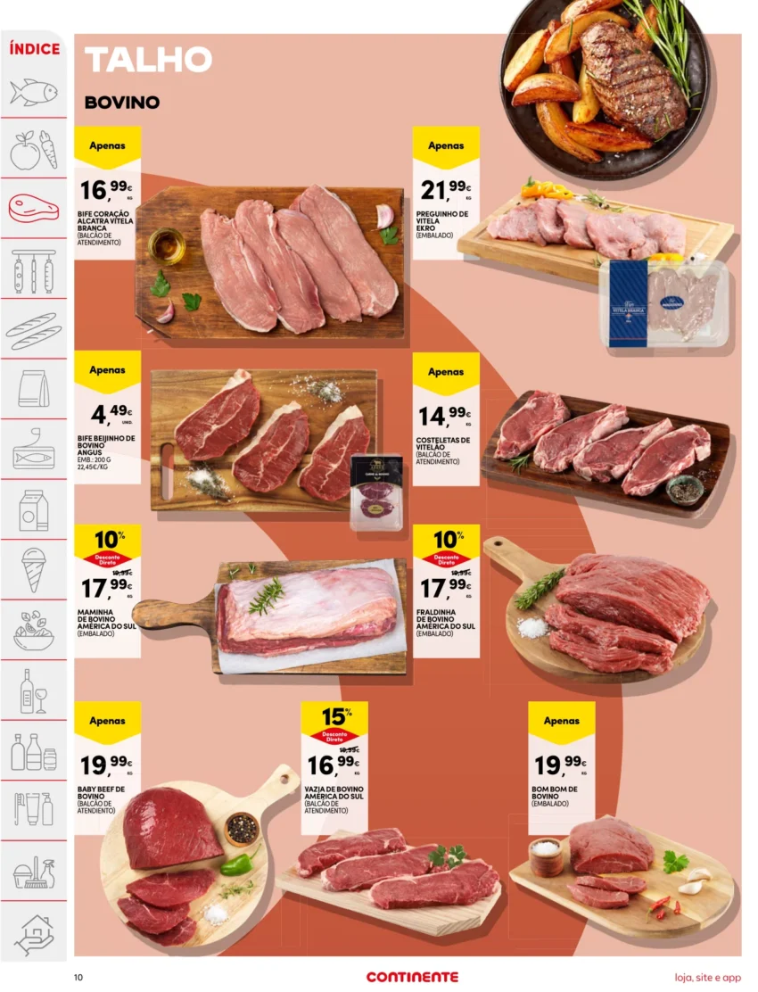 Página do Folheto Continente