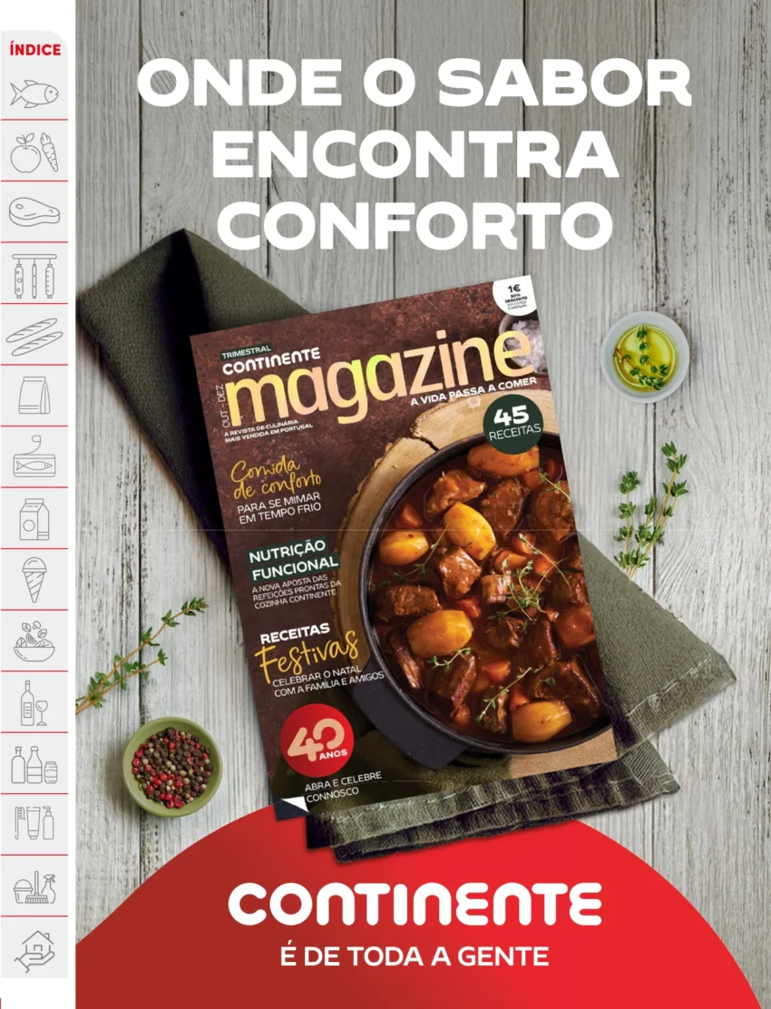 Página do Folheto Continente