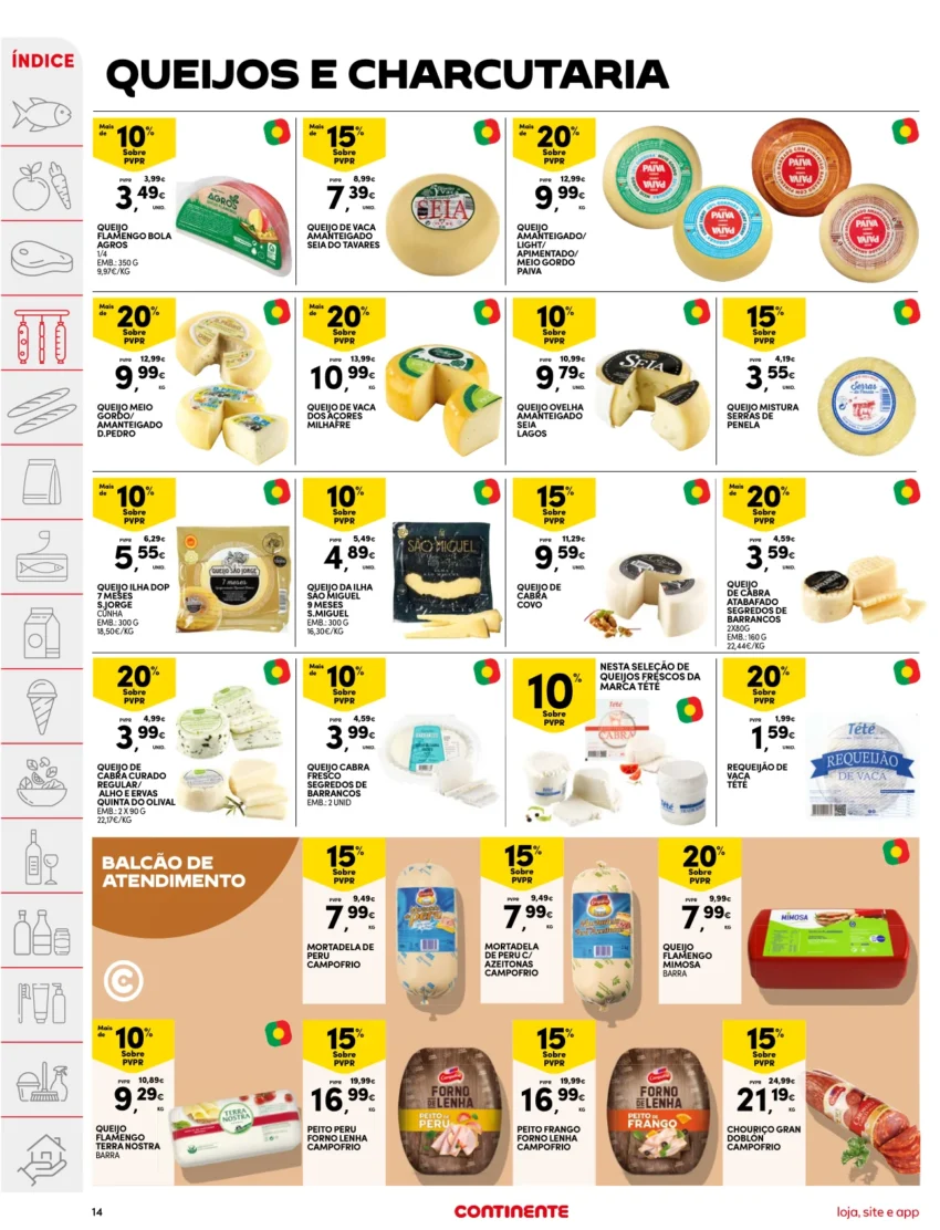 Página do Folheto Continente