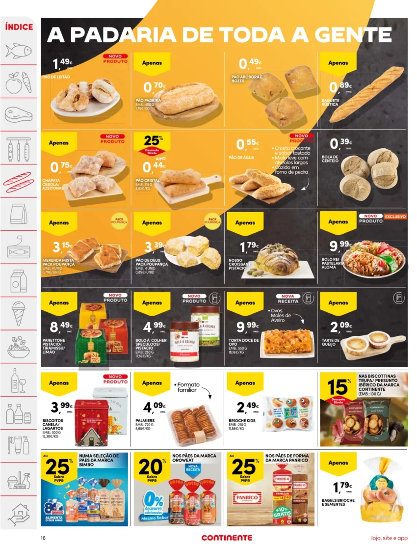 Página do Folheto Continente