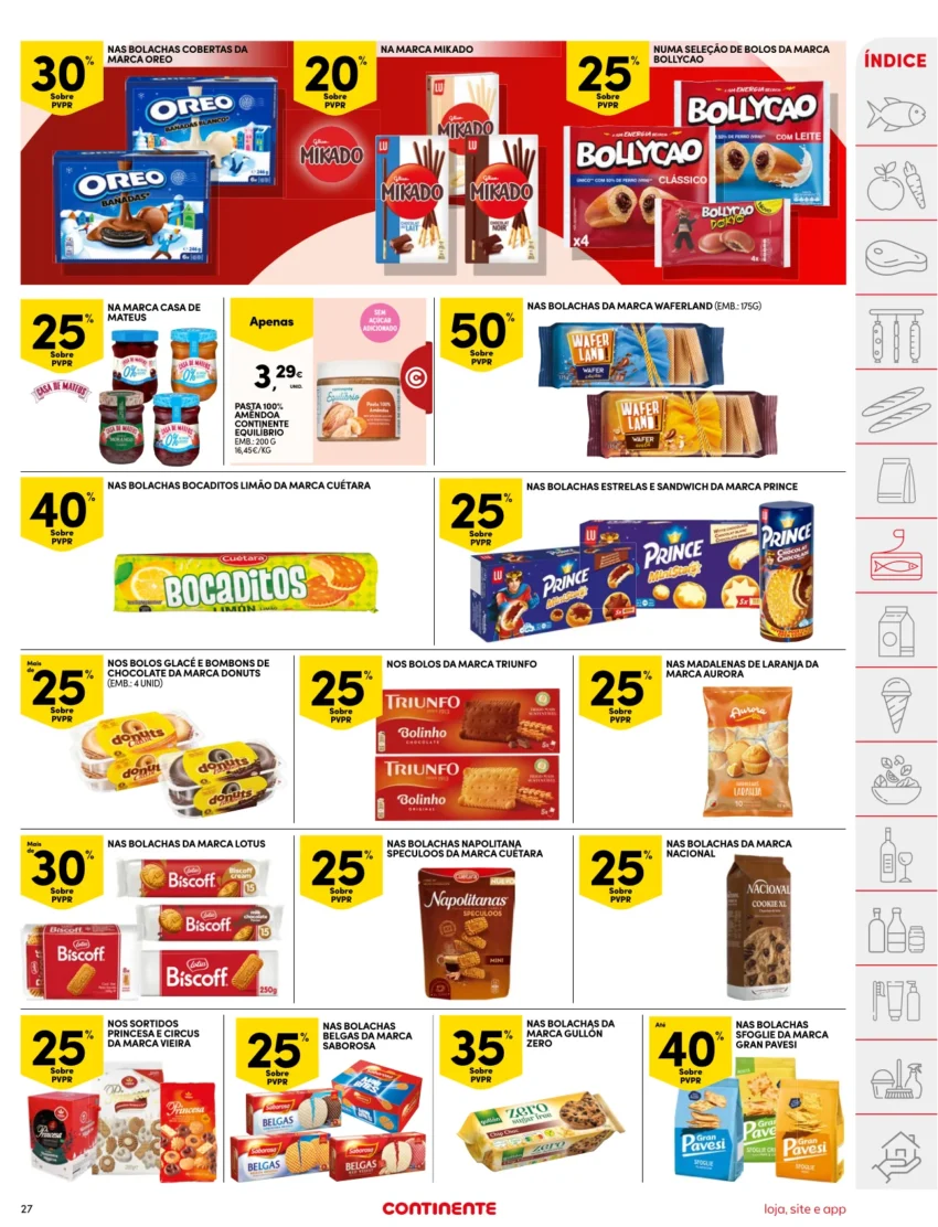 Página do Folheto Continente