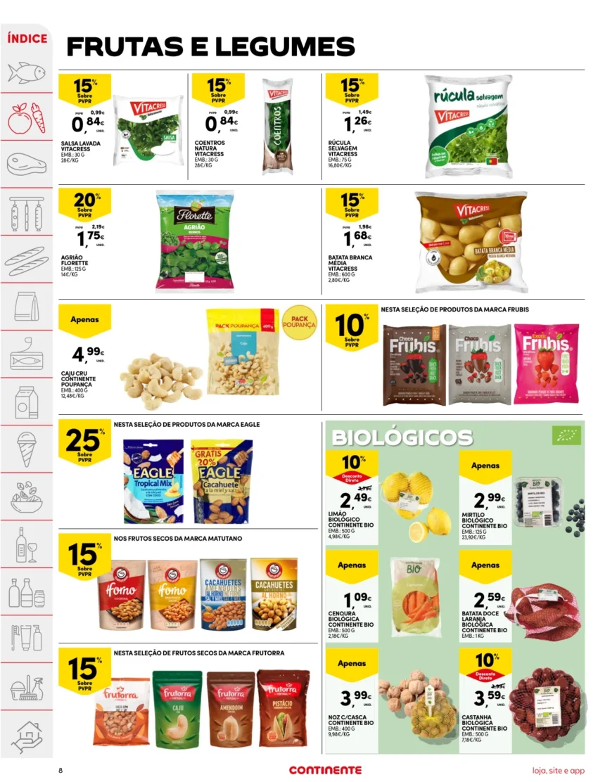 Página do Folheto Continente